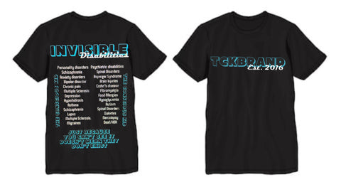 “Invisible Disabilities” Concert Tee